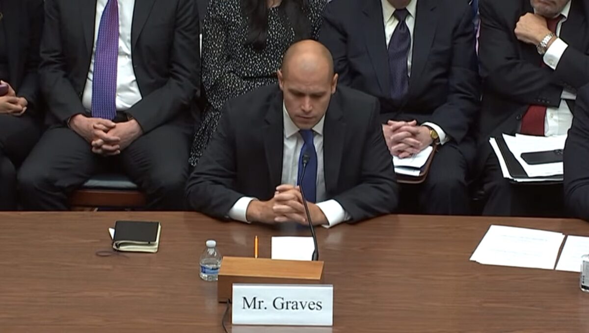 Graves at the House Hearing