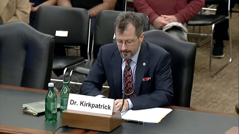 Dr. Kirkpatrick testifying